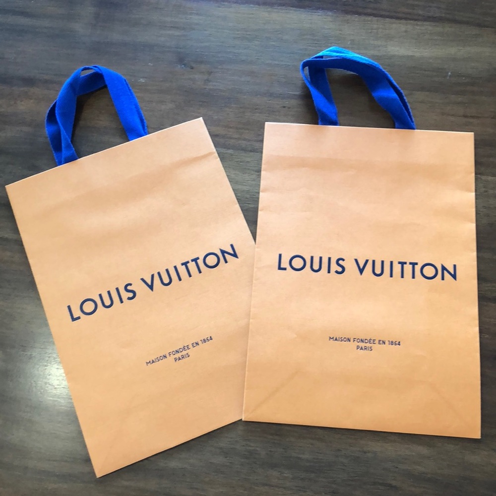 TWO Louis Vuitton Shopping bag